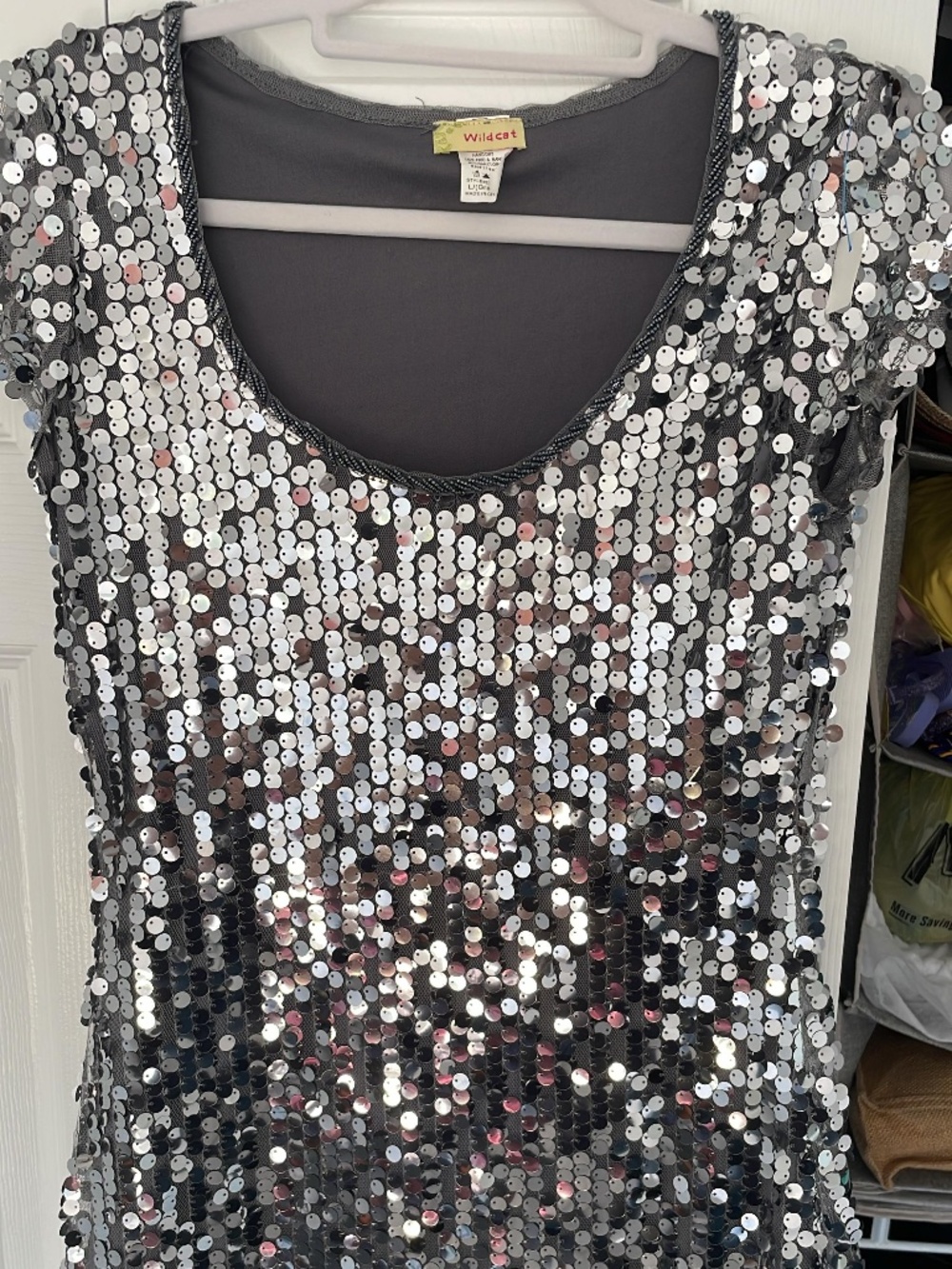 Wildcat Sequin Dress Short